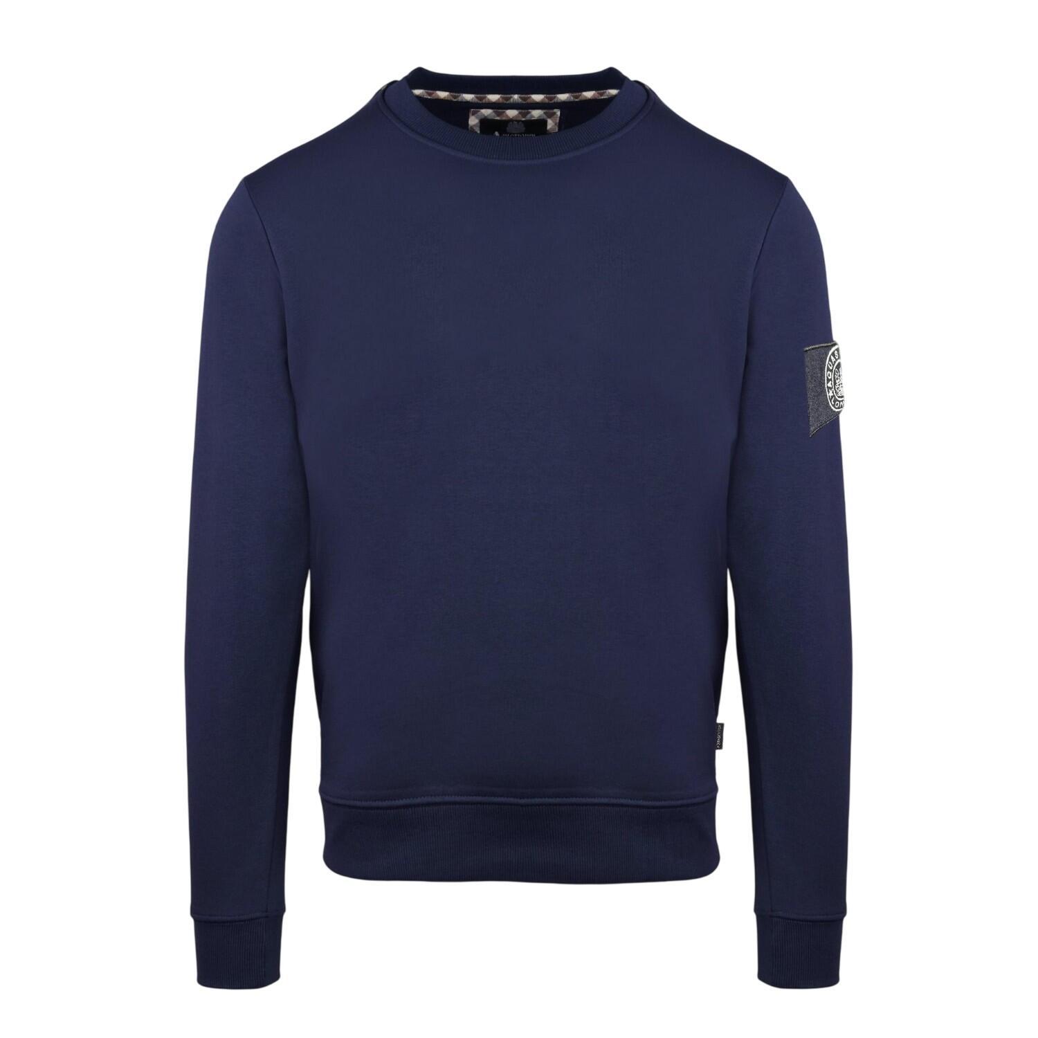 Aquascutum Mens Patch Sweatshirt