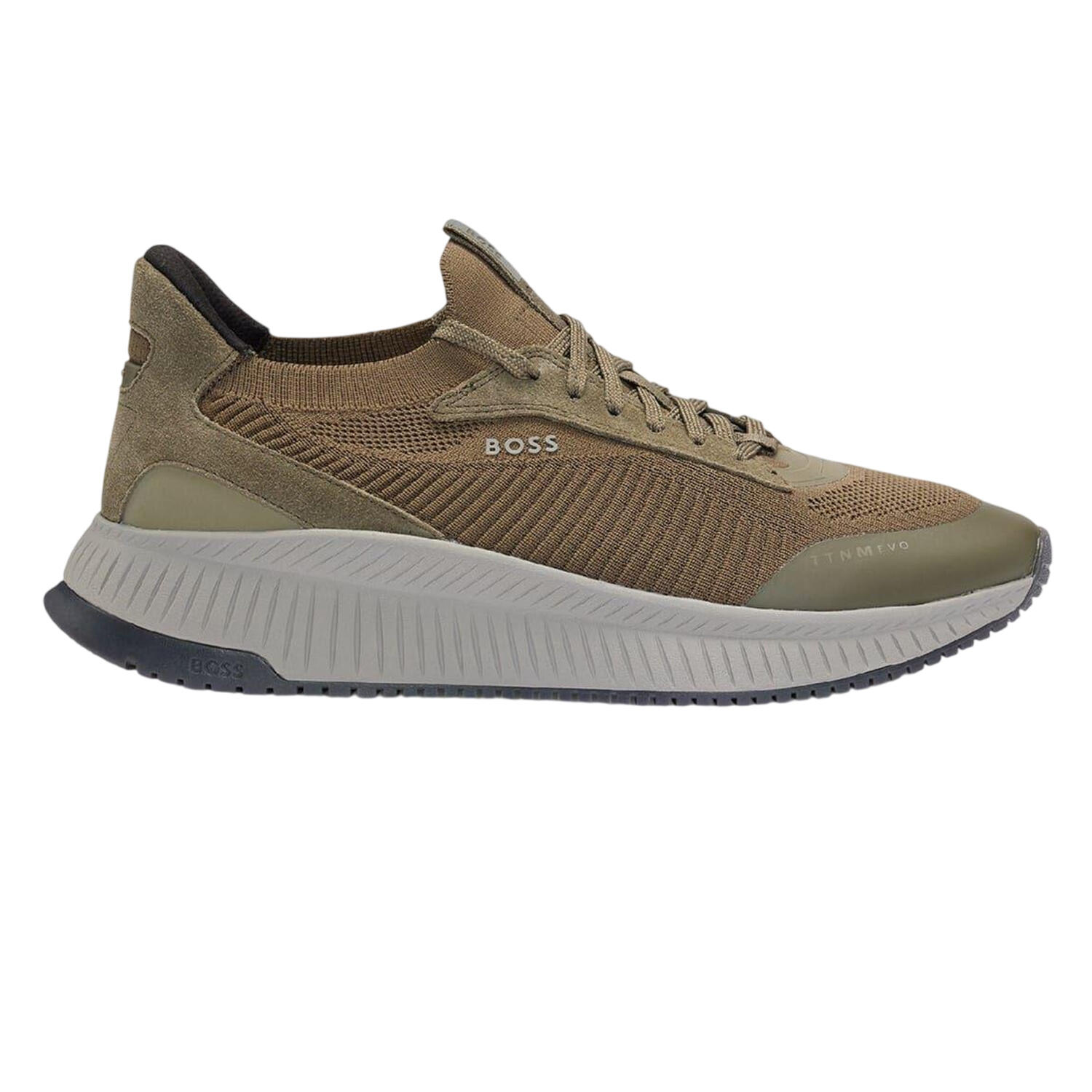 Boss Mens TTNM EVO Suede Trainers