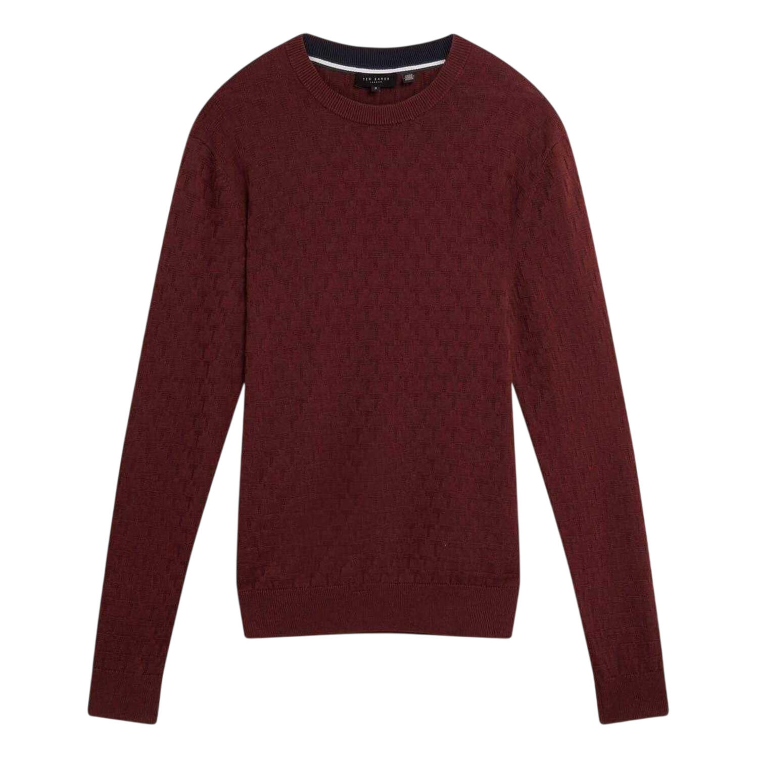 Ted Baker Mens Stitch Knitted Crew Neck Jumper