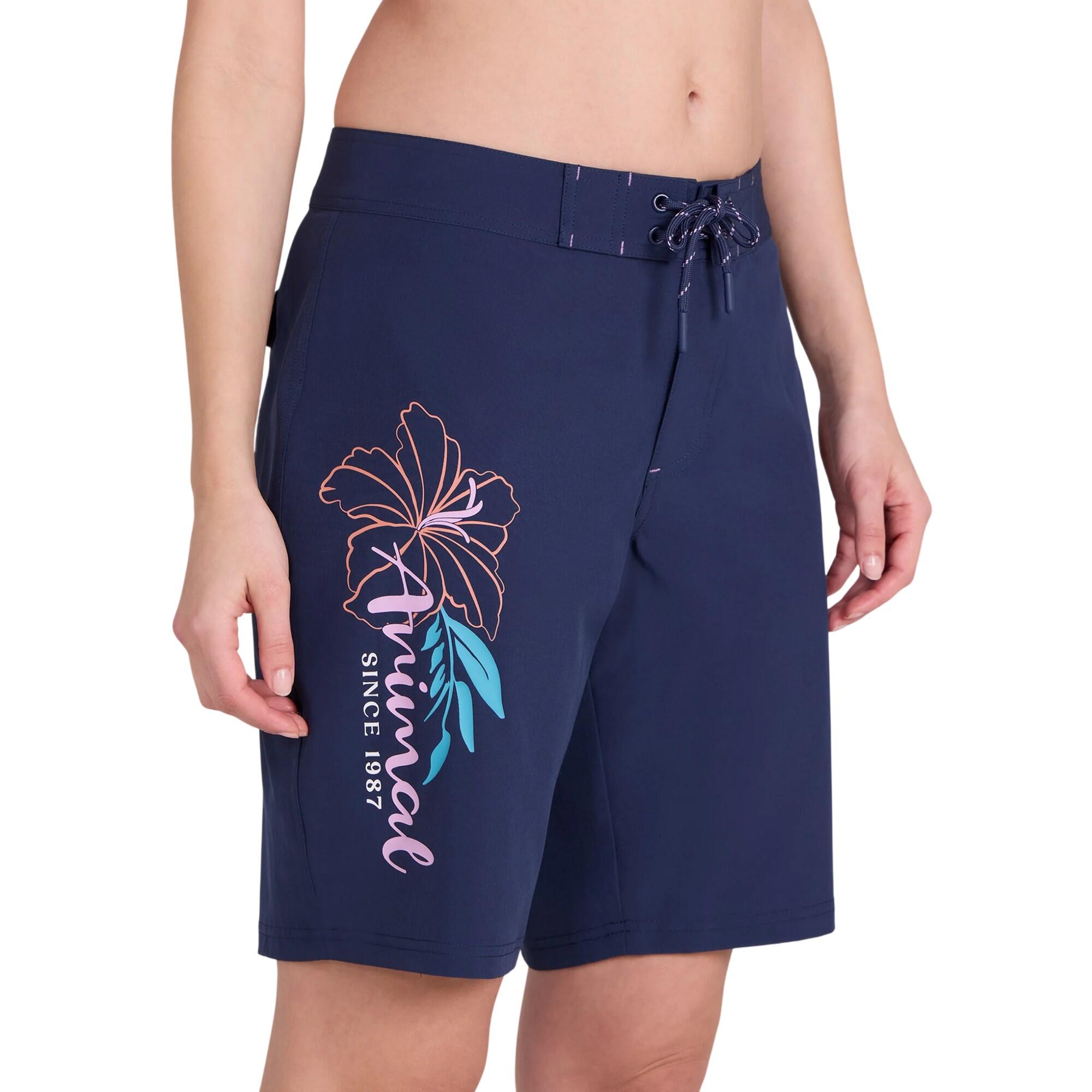 Animal Womens/Ladies Nora Quick Dry Floral Board Shorts