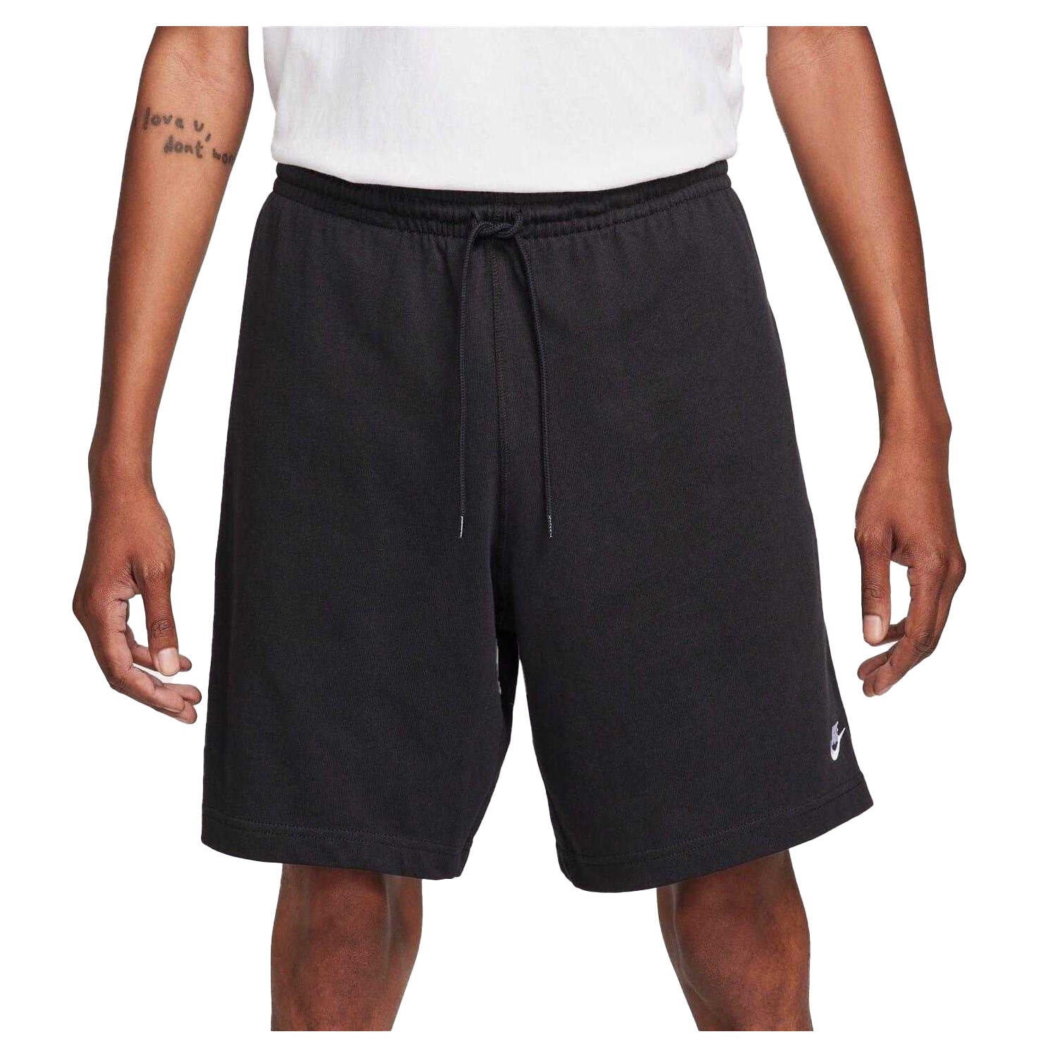 Nike Mens Club Embroidered Logo Shorts