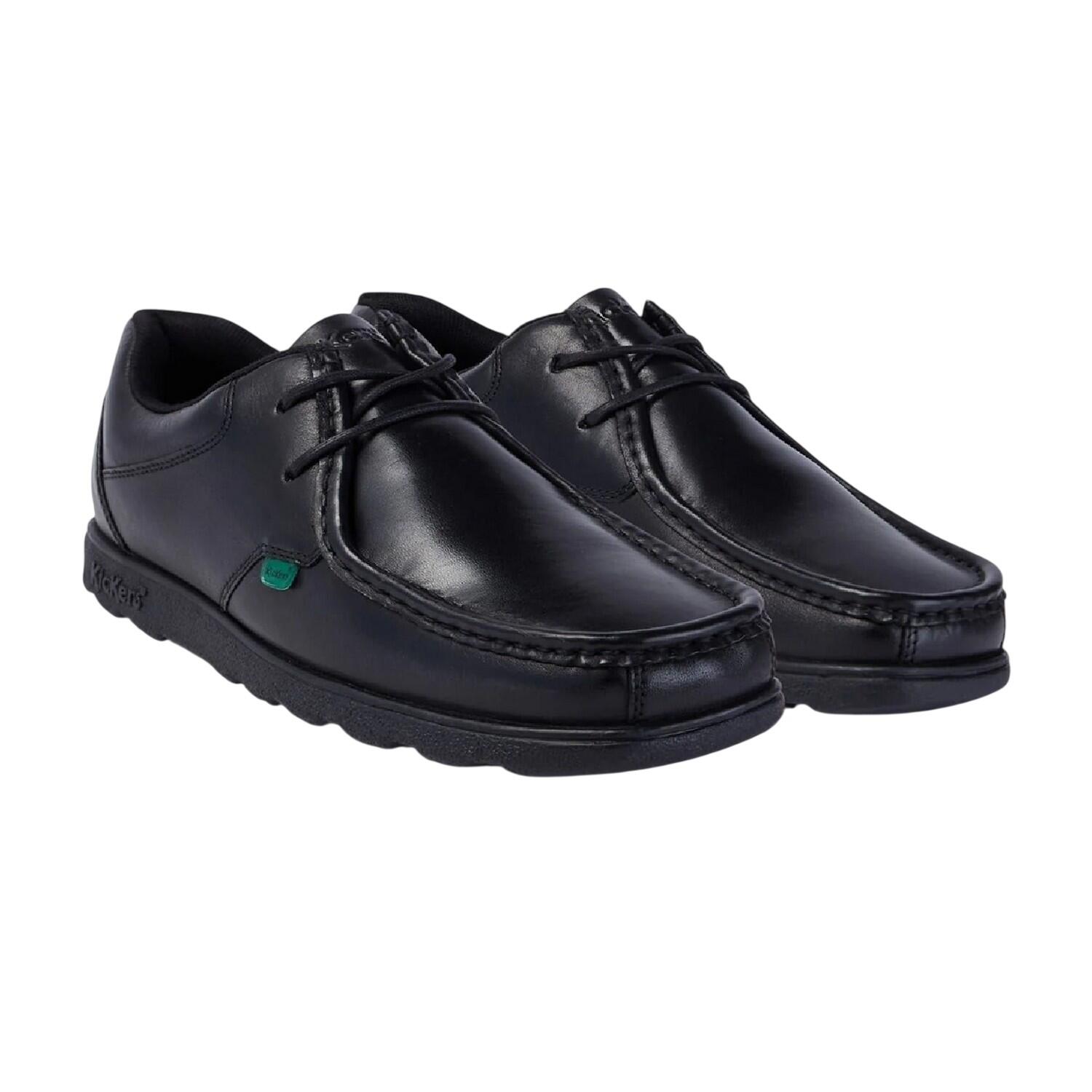 Kickers Mens Fragma Leather Shoes