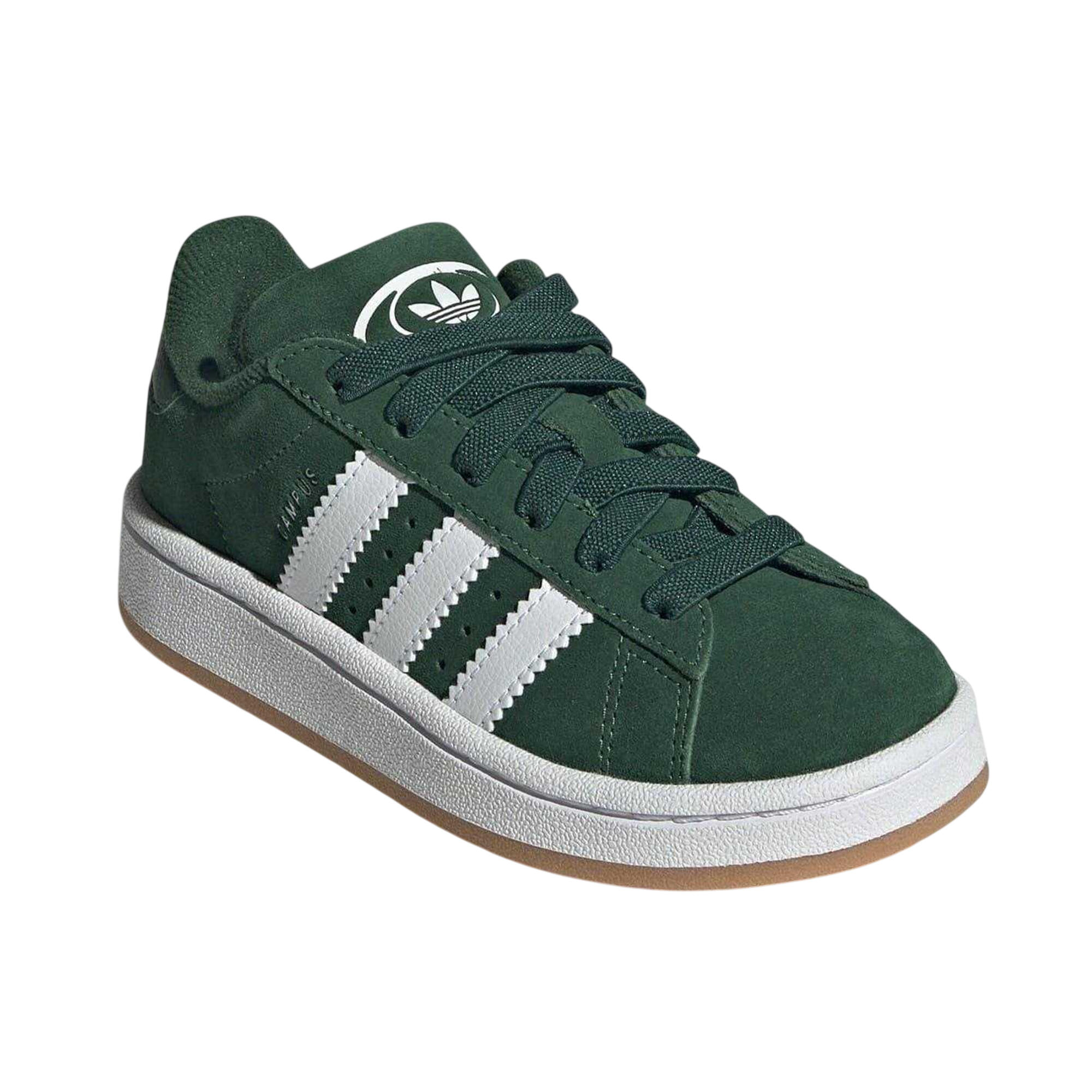 Adidas Childrens/Kids Campus 00s 3 Stripes Suede Flat Trainers