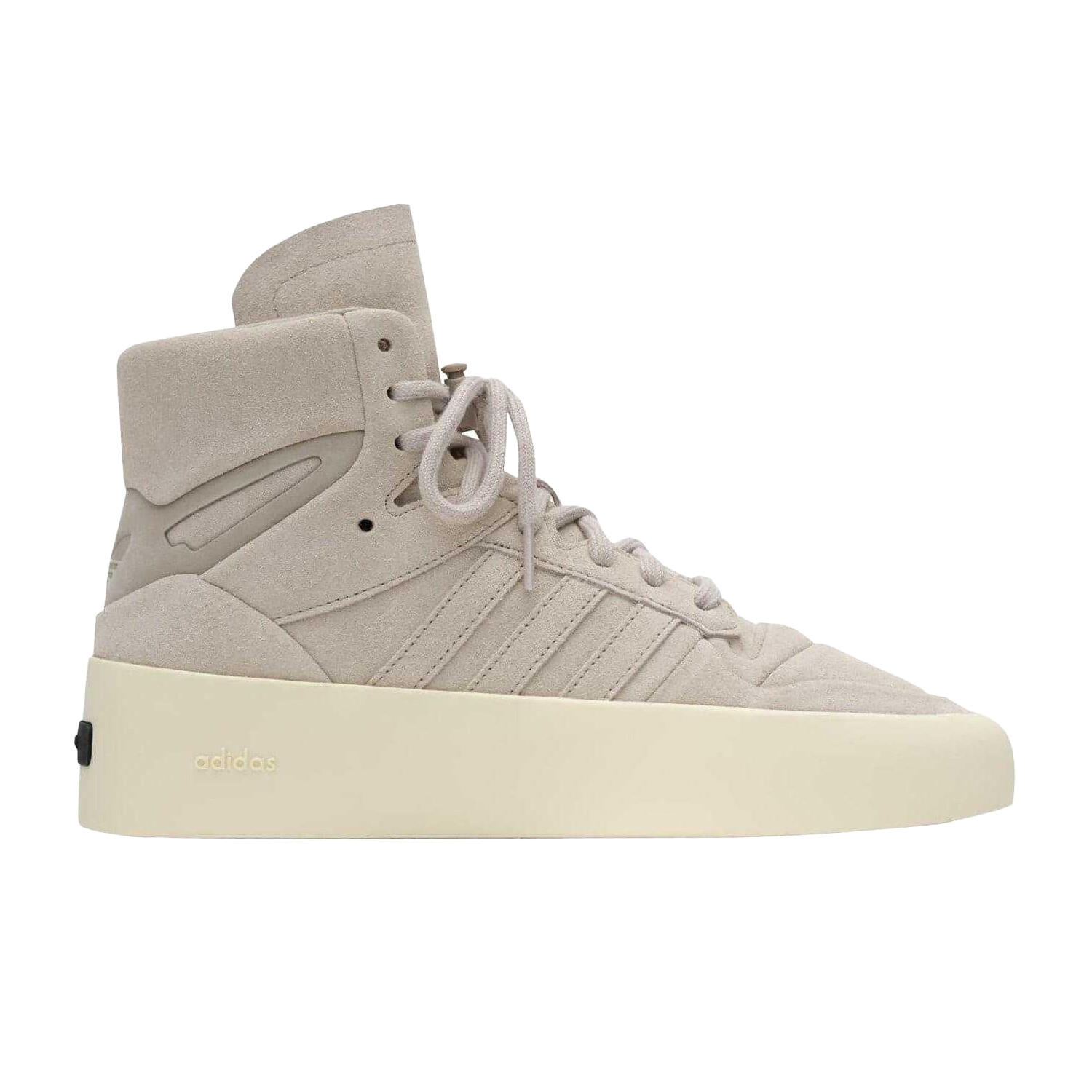 Adidas Mens Fear Of God Suede Platform High Top Trainers