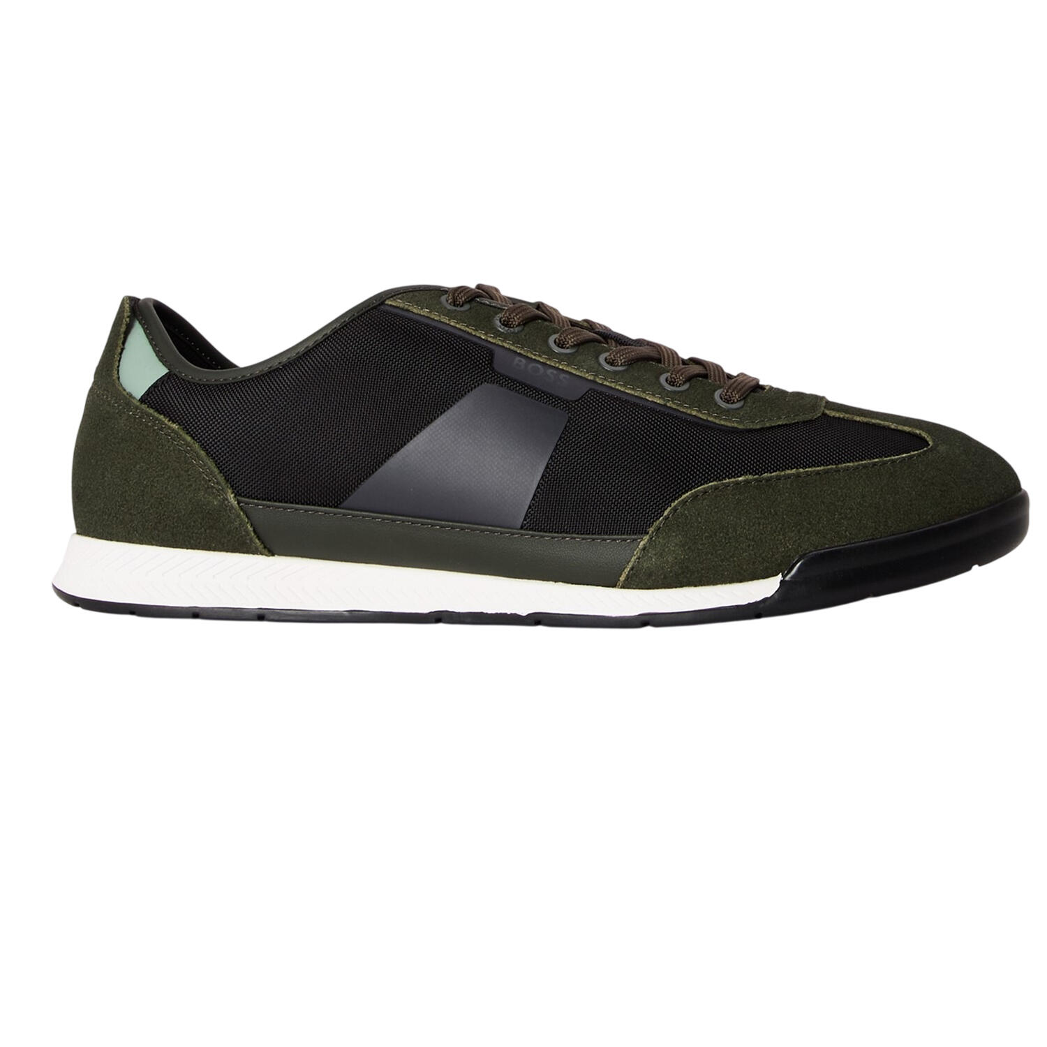 Boss Mens Nitan Suede Trainers