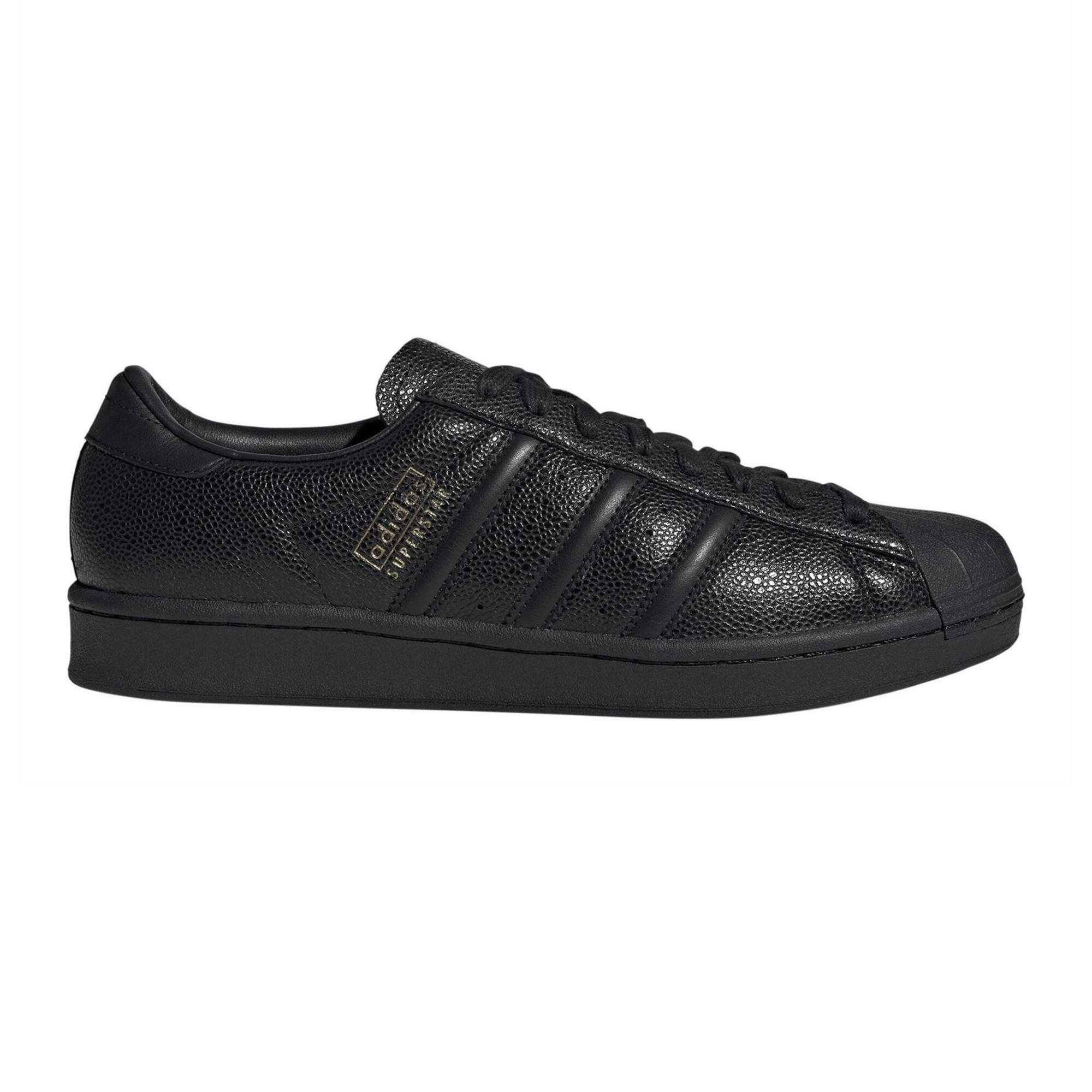 Adidas Unisex Adult Superstar Leather Flat Trainers