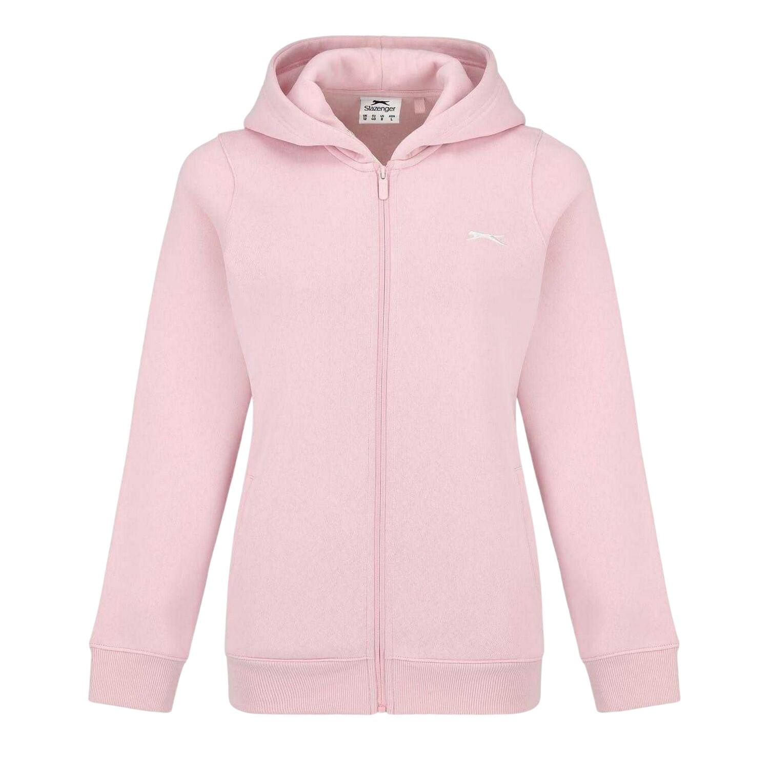Slazenger Womens/Ladies Logo Fitted Full Zip Hoodie