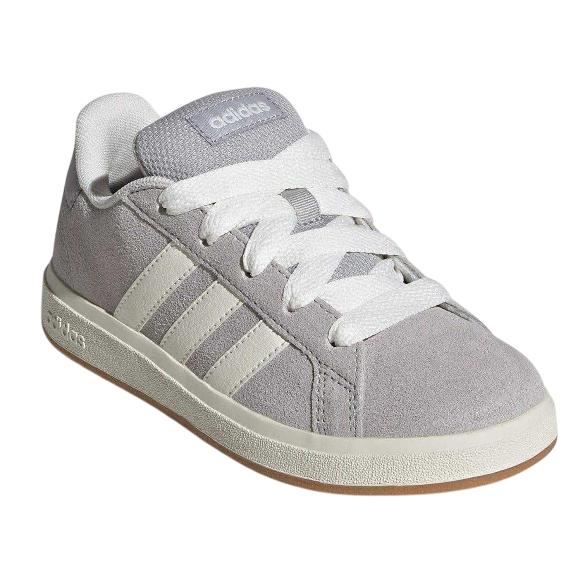 Adidas Childrens/Kids Grand Court 00s Suede Flat Trainers