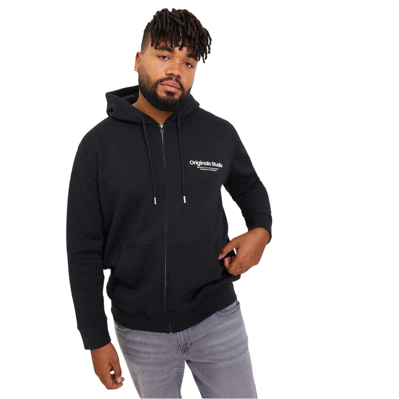 Jack And Jones Mens Vester Full Zip Hoodie