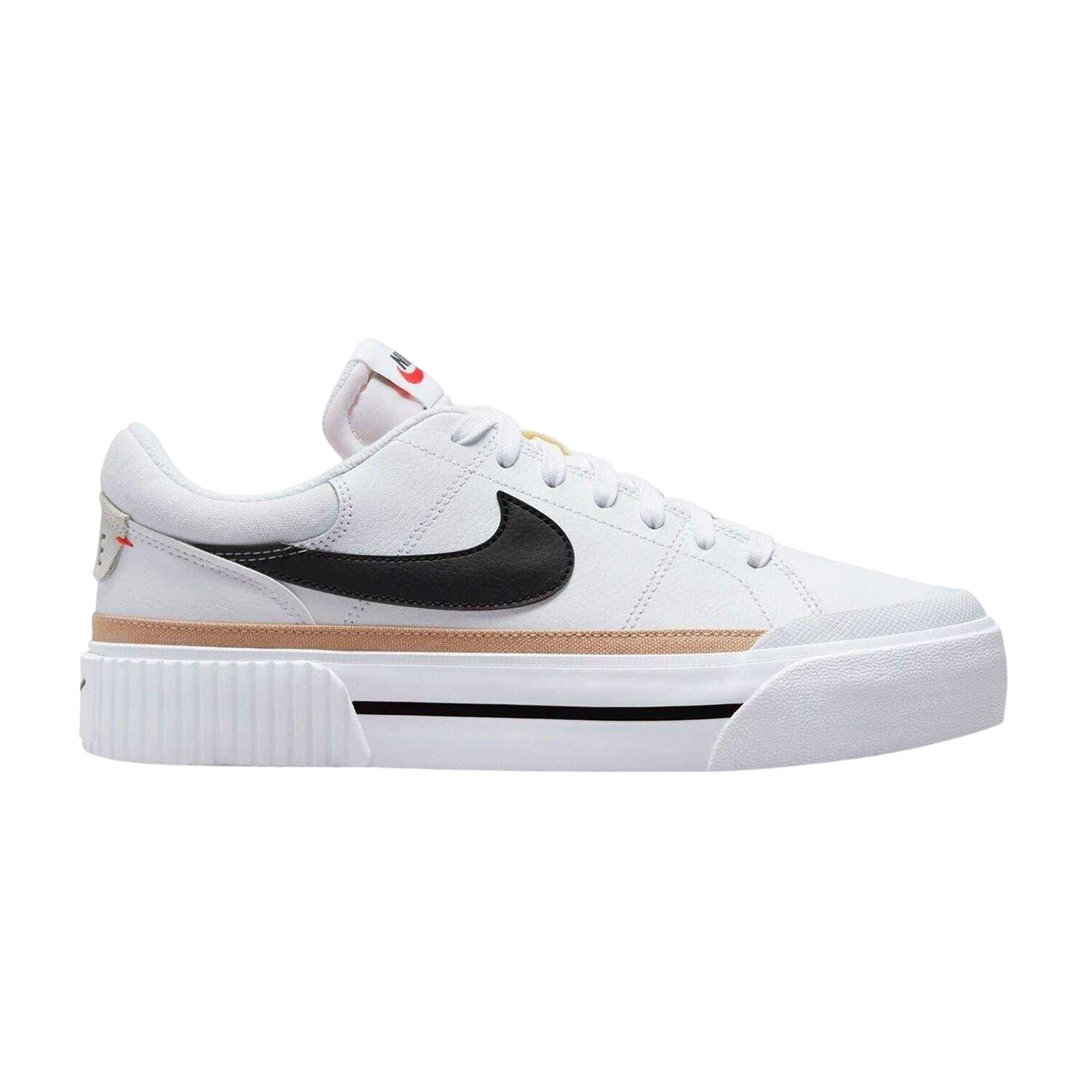 Nike Womens/Ladies Court Legacy Leather Platform Shoes