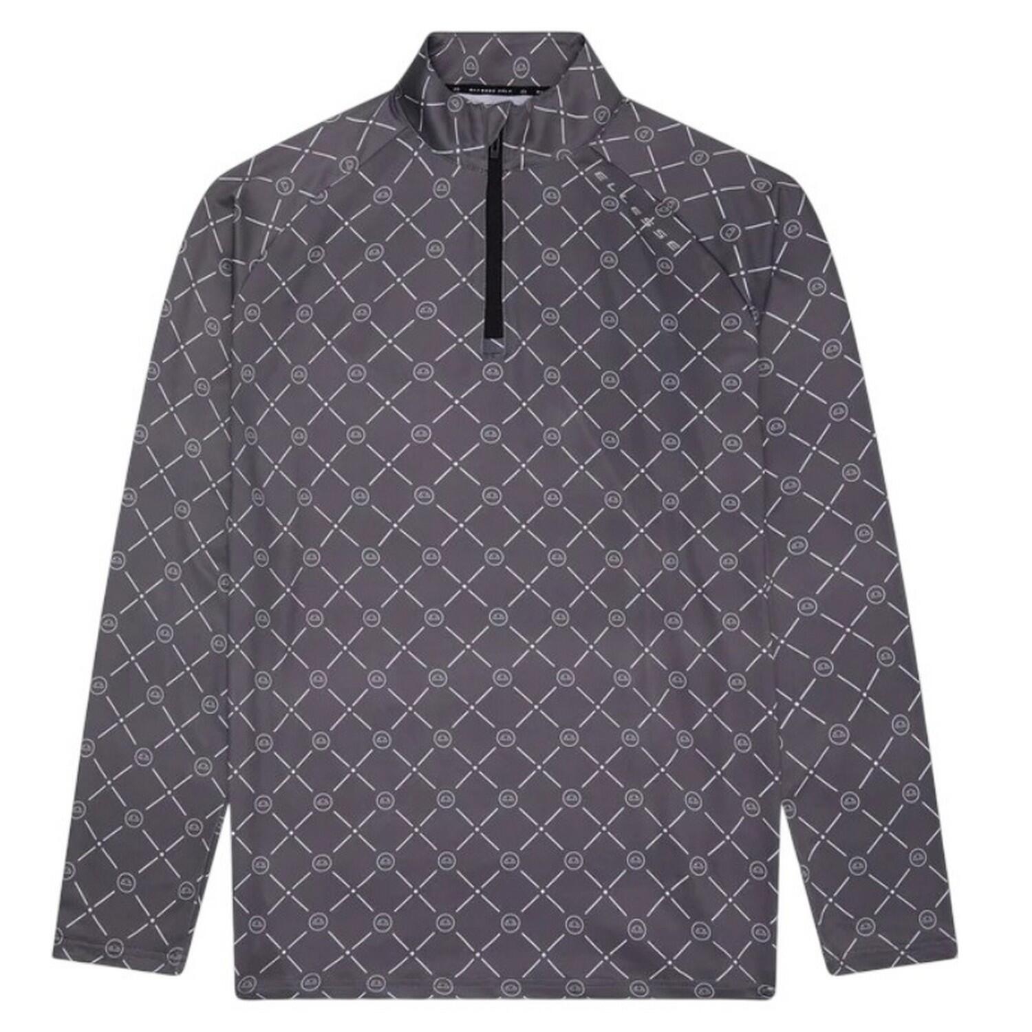 Ellesse Mens Chieso Half Zip Relaxed Fit Golf Fleece Top