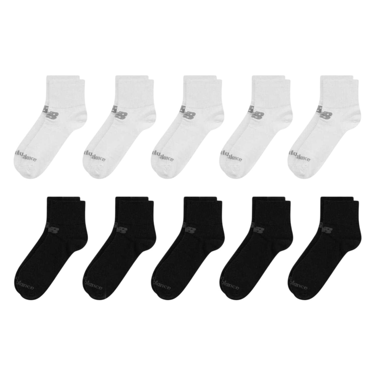 New Balance Unisex Adult Ankle Socks (Pack of 10)