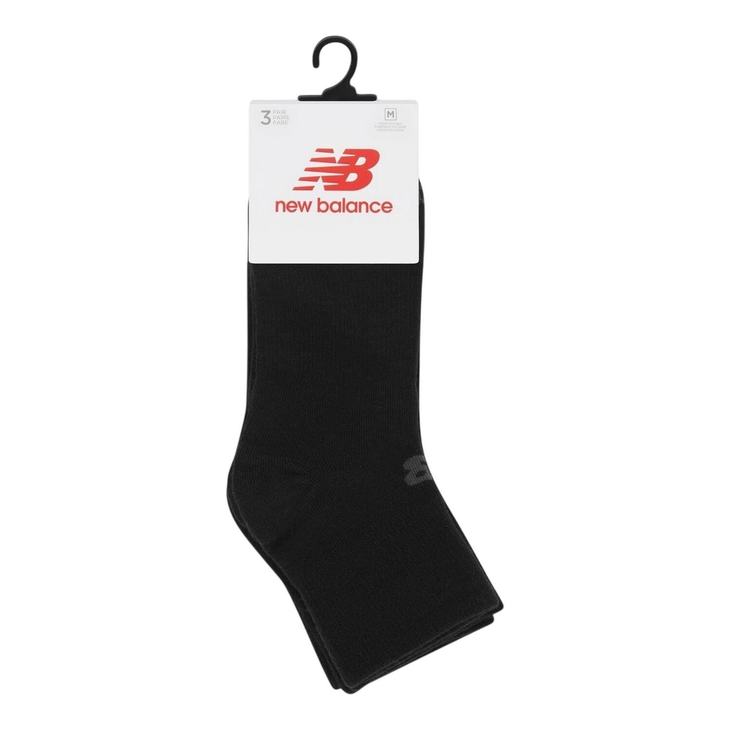 New Balance Mens Ankle Socks (Pack of 3)