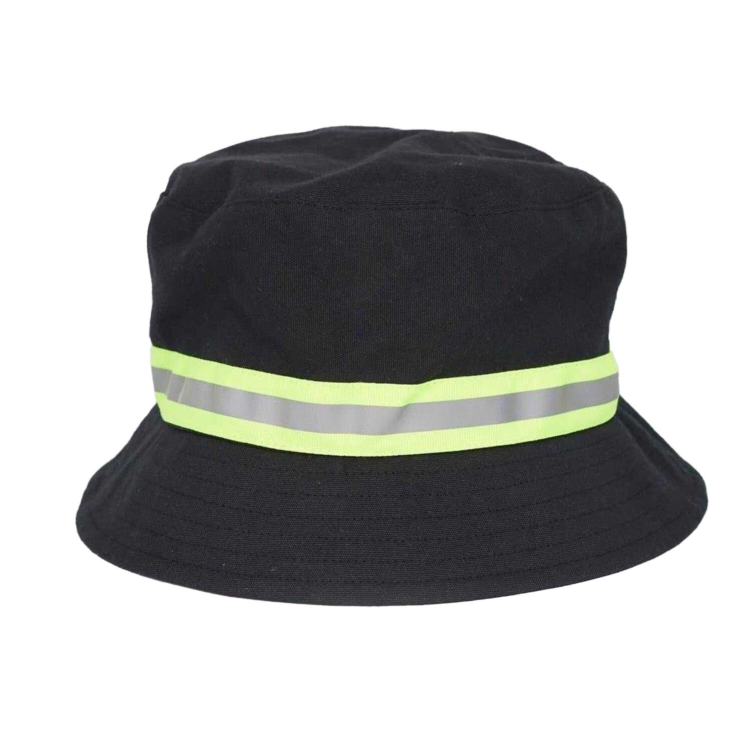 Brave Soul Mens Reflective Cotton Bucket Hat