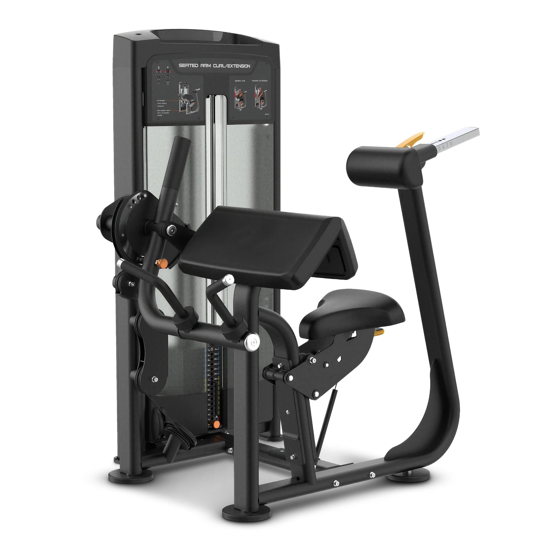 EL-40 – PRO Seated Arm Curl & Extension 80KG - IRONTEC