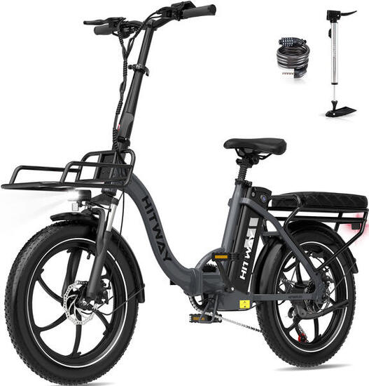 Vélo Électrique Pliant 20*3.0" Fat Bike VAE 15,6Ah Autonomie 150km - BK6S