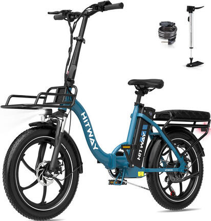 Vélo Électrique Pliant 20*3.0" Fat Bike VAE 15,6Ah Autonomie 150km - BK6S