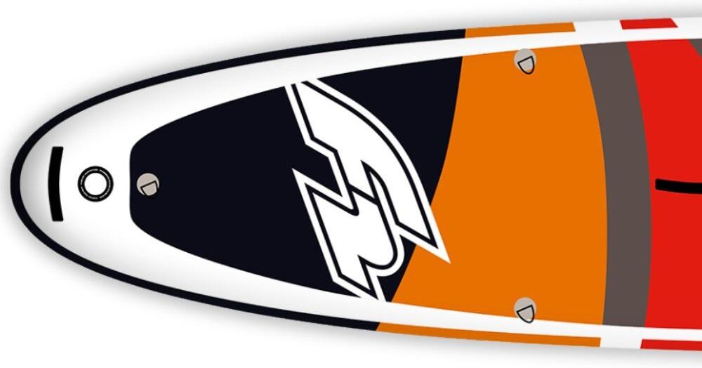 Nafukovací paddleboard SUP F2 Sector Combo 10'5'' RED 2/5