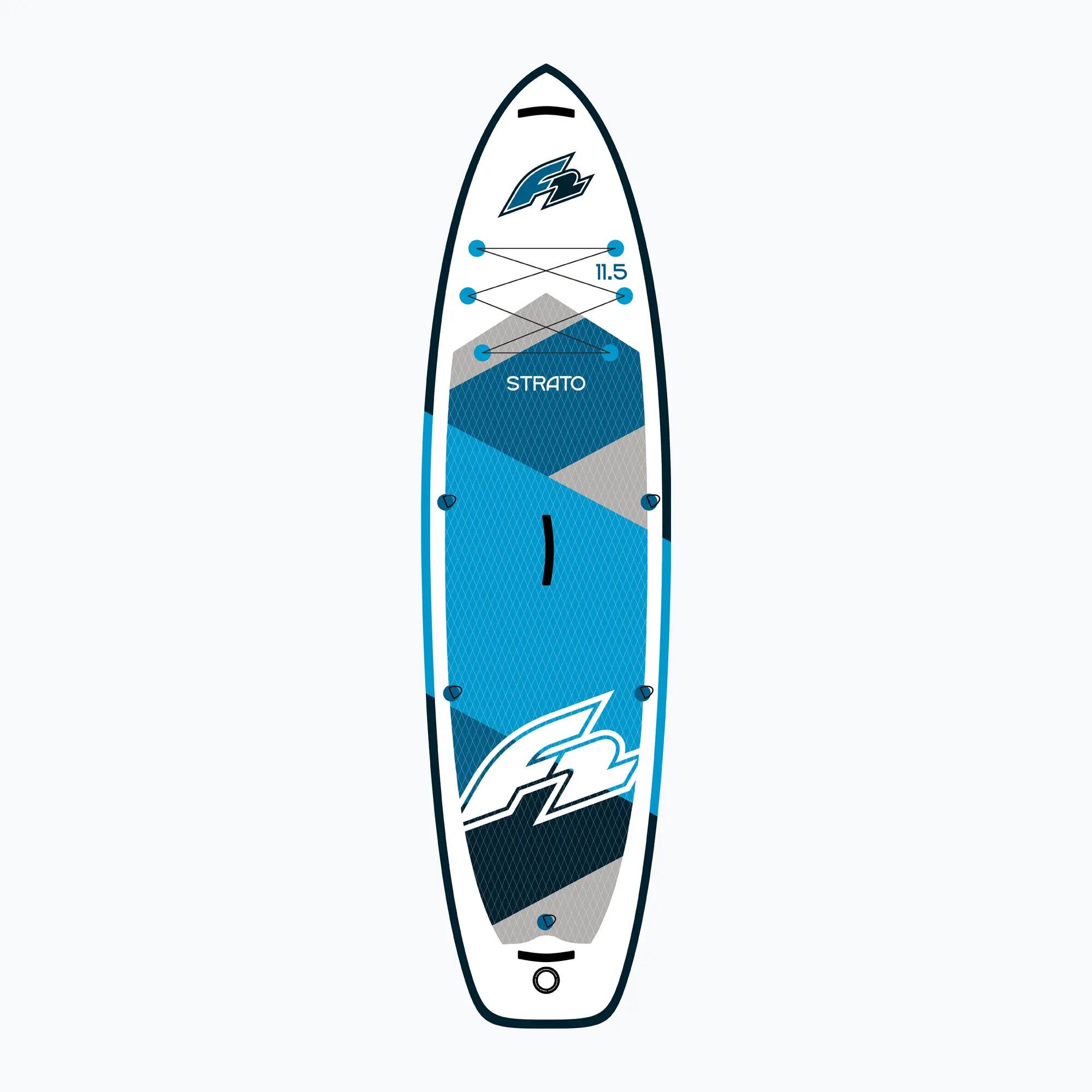 F2 Marken SUP Stand Up Paddle Board Sector  12'2'' 372cm Blau 2/7