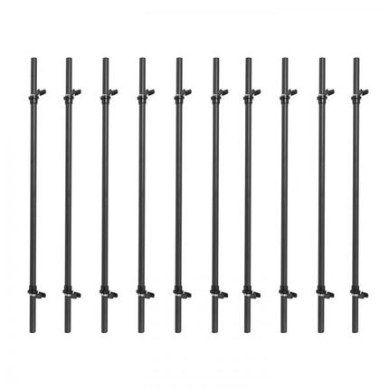 BARRES D'AÉROBIC 130 CM | DIAMETRE 30 MM | FITNESS ET MUSCULATION | LOT DE 10 BA