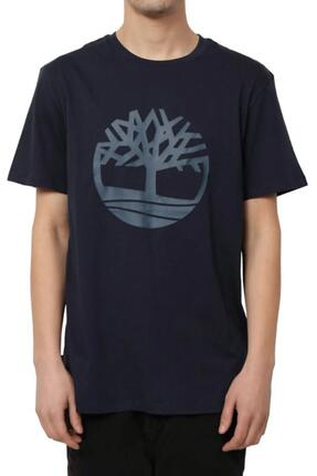 T-shirt - Sportswear - Homme - coupe régulière, imprimé - TIMBERLAND - Bleu