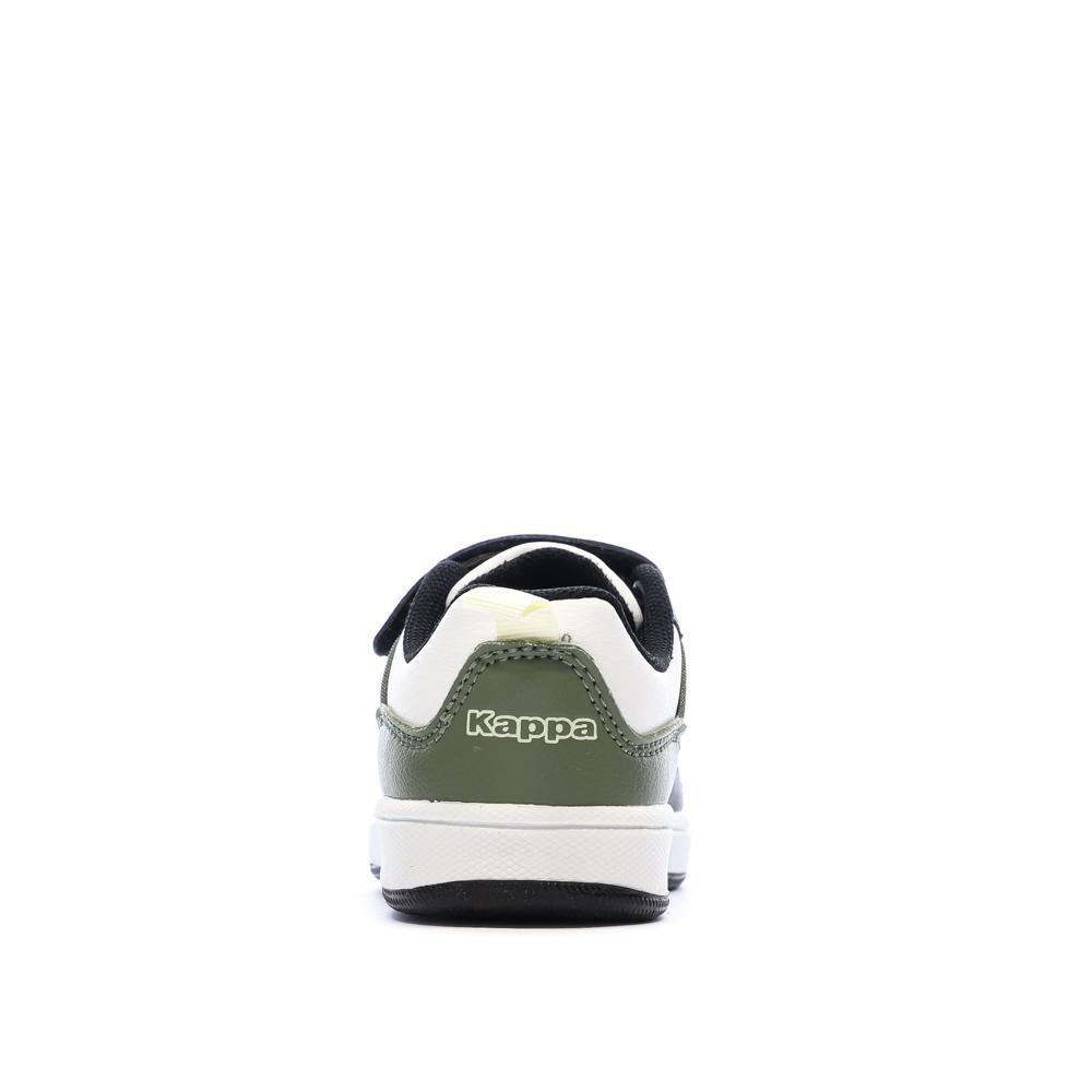 Baskets Blanc/Vert Garçon Kappa Logo Shay 1.0 3/7