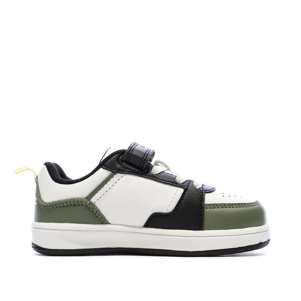 Baskets Blanc/Vert Garçon Kappa Logo Shay 1.0 2/7