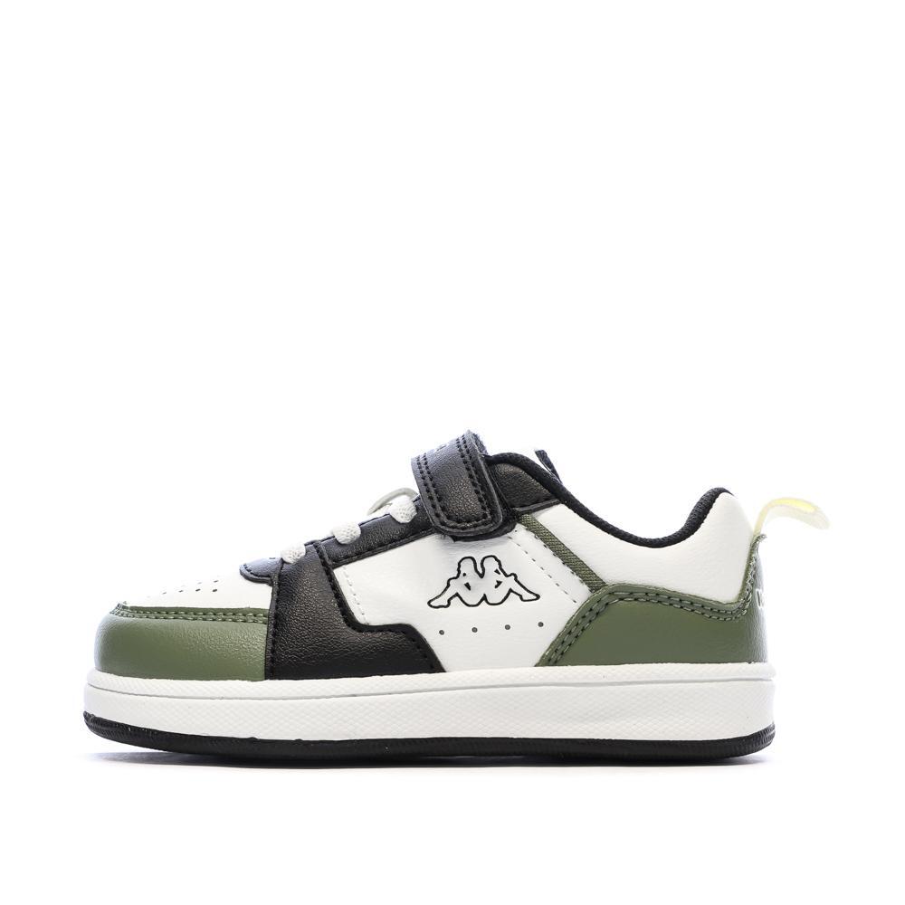 Kappa Shay 1.0 Boys' White/Green Trainers