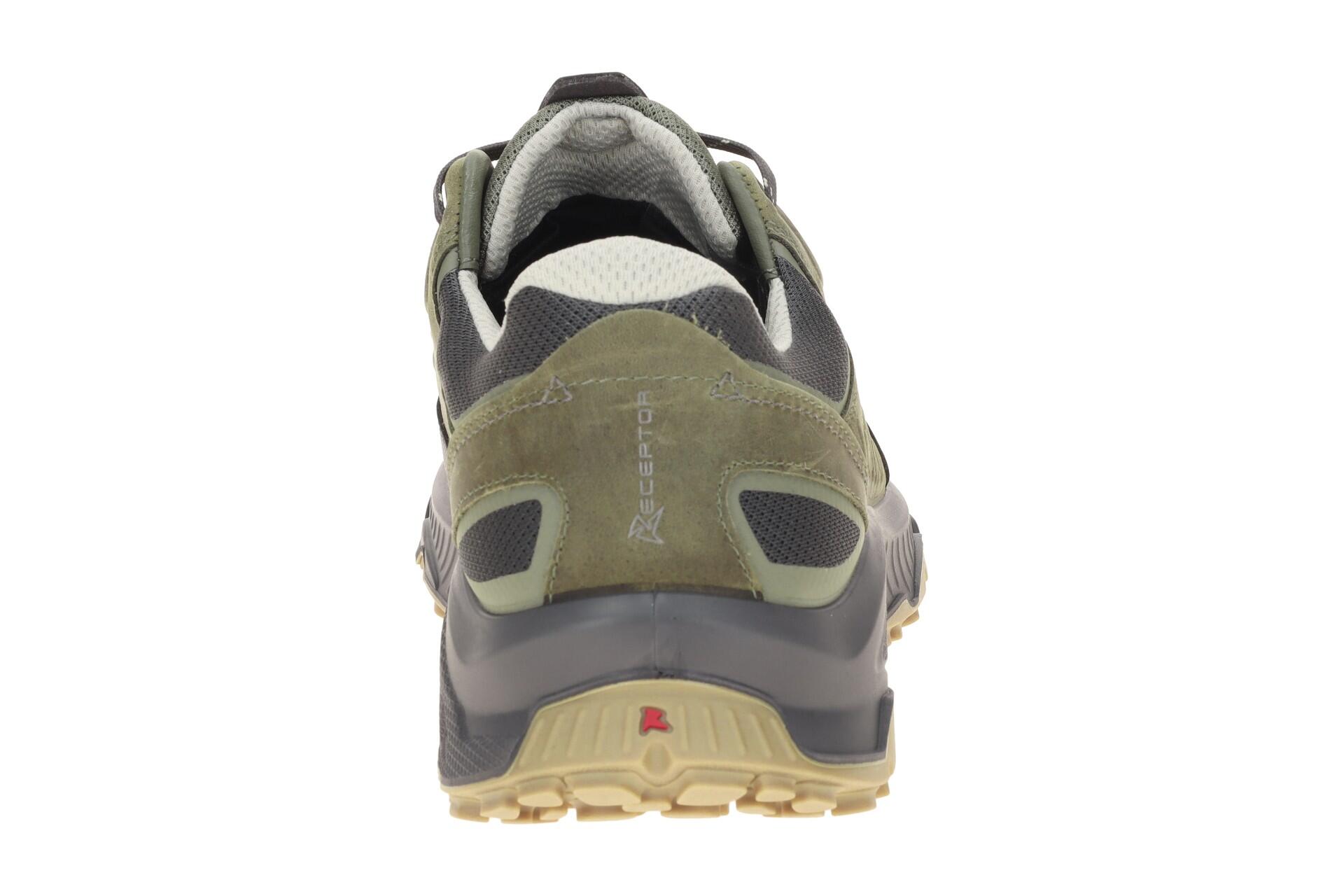 Ecco Receptor Schuhe grün olive Herren Waterproof 854314 5/7