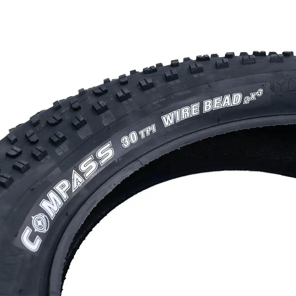 Buitenband 16 x 4.0 OUXI Fatbike Band Zwart 3/4