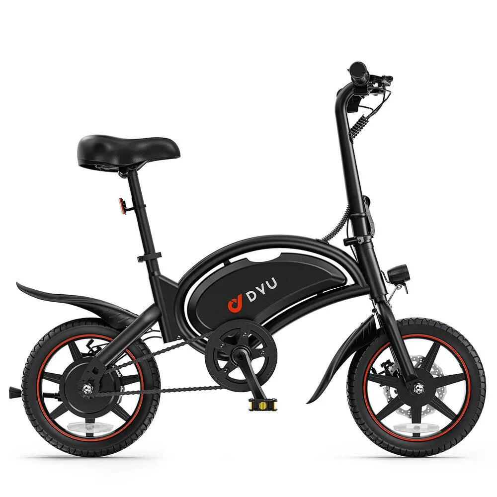 Elektrische opvouwbare fiets 14 inch 250W 17kg schijfremmen D3S 5/7
