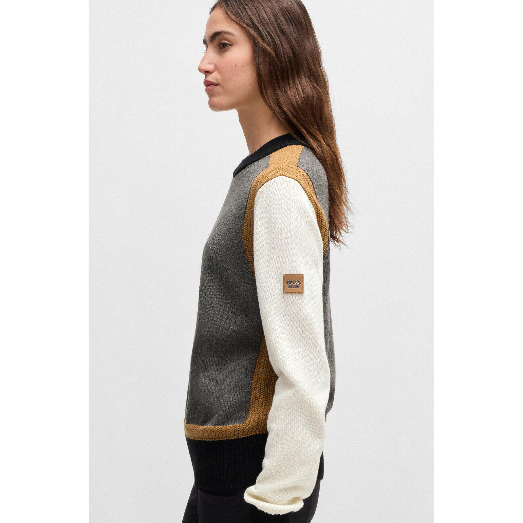 Sweatshirt équitation femme Boss Equestrian Amira 4/4