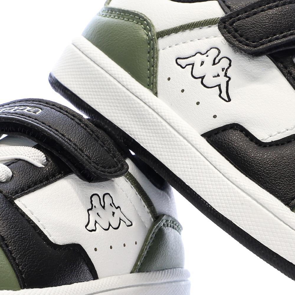 Baskets Blanc/Vert Garçon Kappa Logo Shay 1.0 7/7