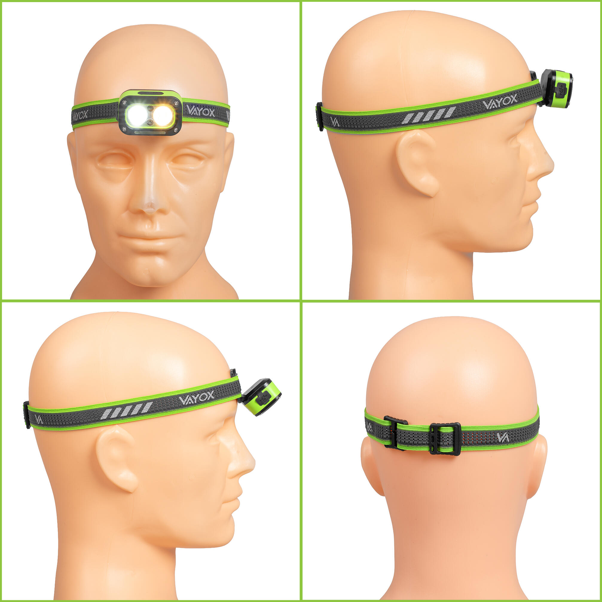 Latarka czołowa Vayox VA0453 450lm akumulatorowa USB-C 3/7