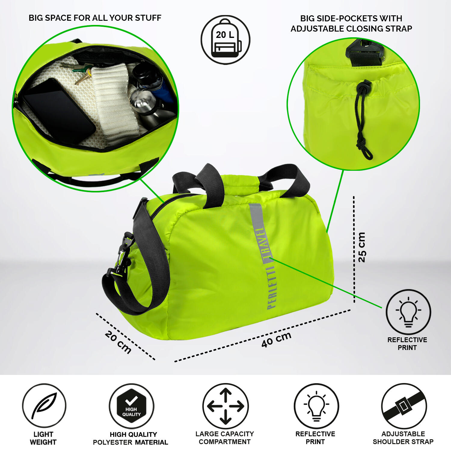 Weekender Bagaglio a Mano 2/7