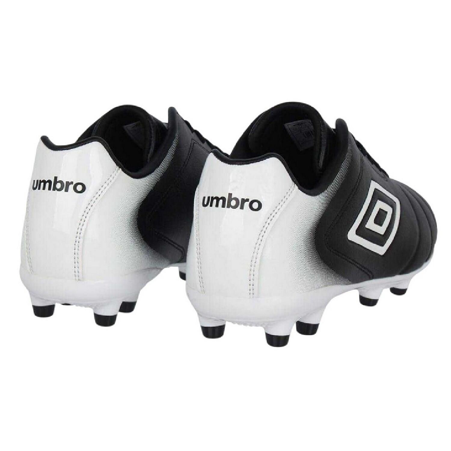 Chaussures De Foot Pour Terrain Ferme CALCIO Femme (Noir / Blanc) 2/4