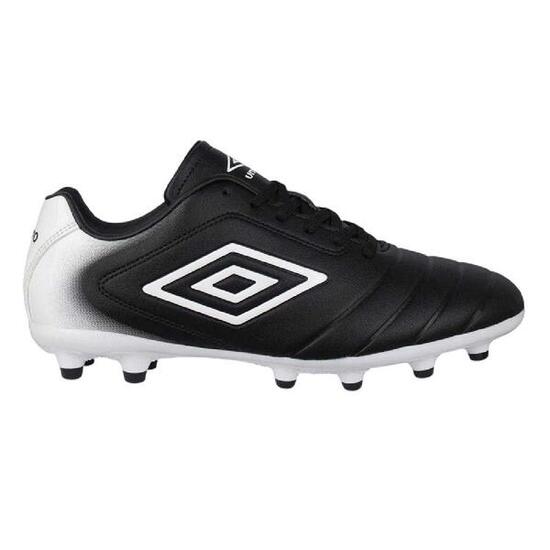 Chaussures De Foot Pour Terrain Ferme CALCIO Femme (Noir / Blanc)