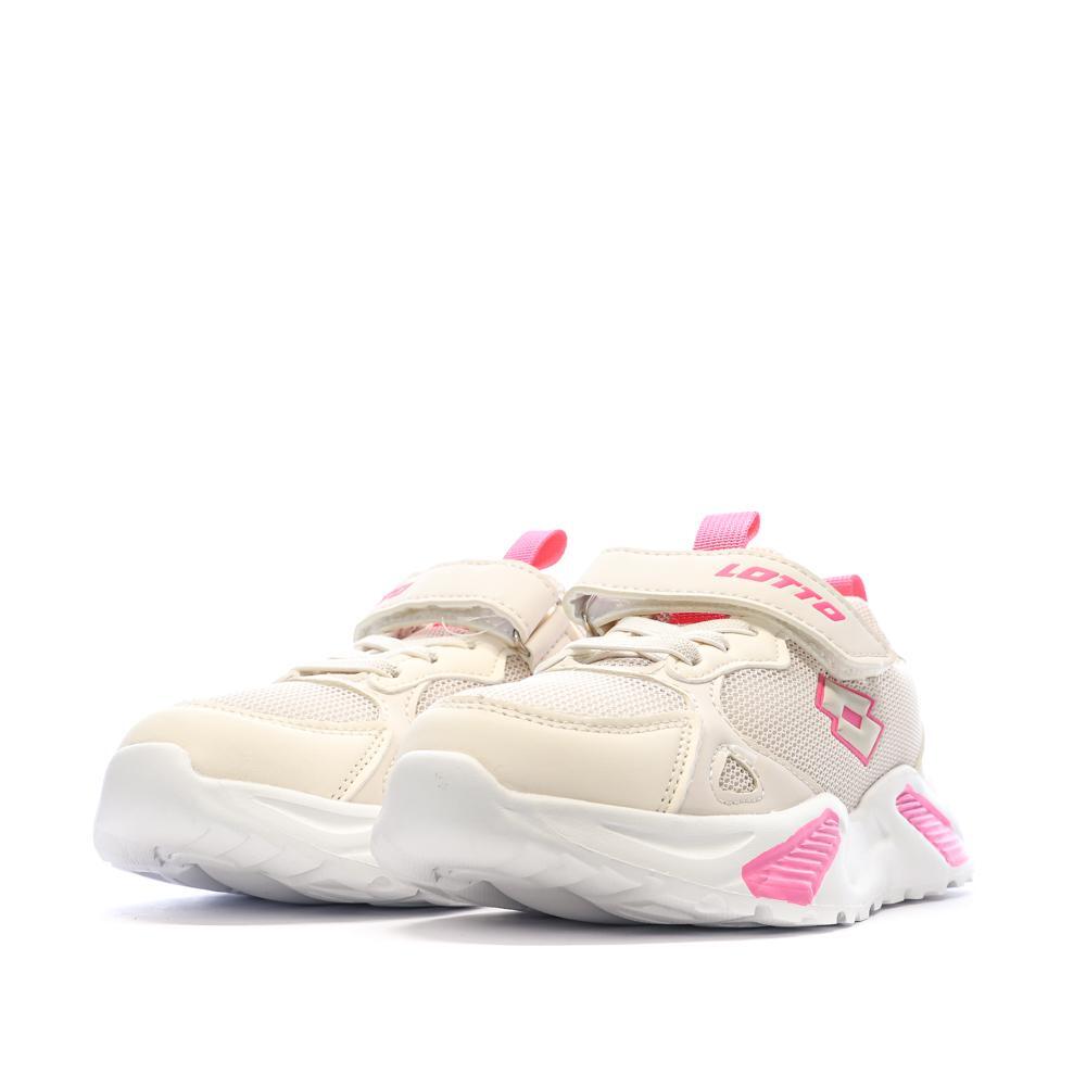Baskets Rose/Blanches Garçon Lotto Bologna 6/7
