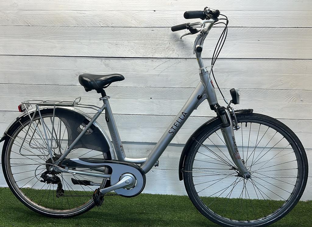 Stella stadsfiets 53 cm, 7 versnellingen, grijs 2/3