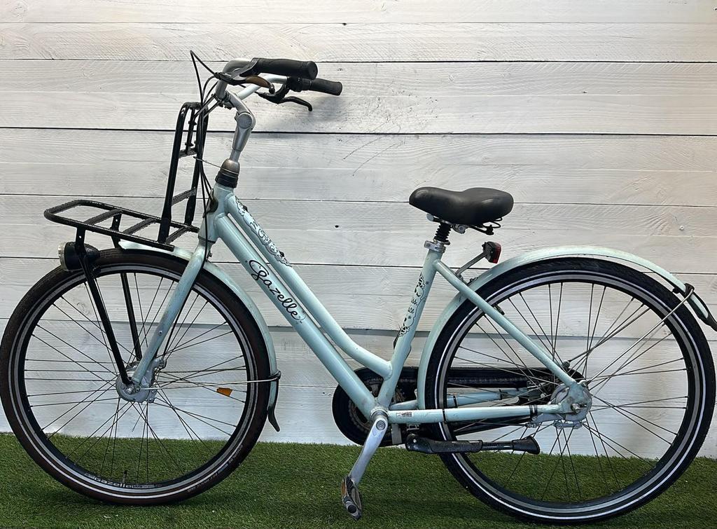 Gazelle transport stadsfiets, 47 cm, groen 3/3