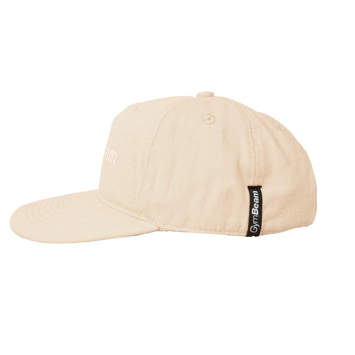 Czapka unisex fitness z zakrzywionym daszkiem taupe Dad Cap 3/4