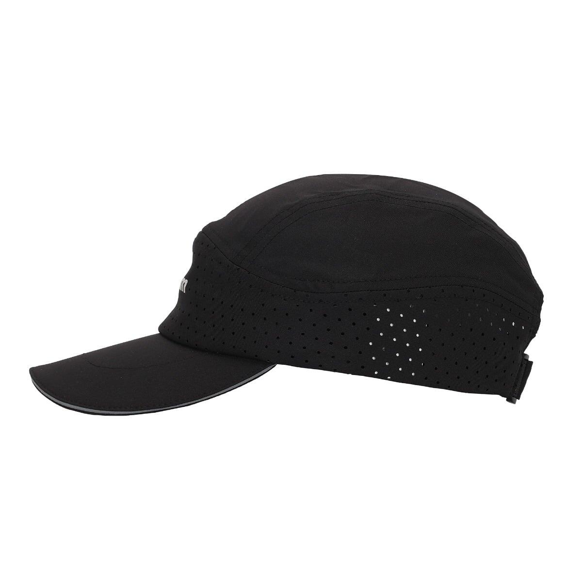 Cappellino unisex running traspirante nero Streamline Sports 3/4