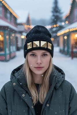 Vrouwen goldess beanie neff