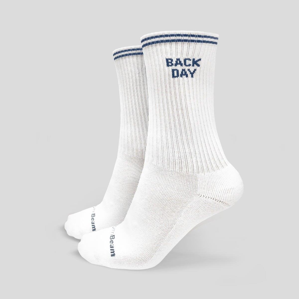 Skarpety unisex fitness białe GymRat 3Pack 4/6