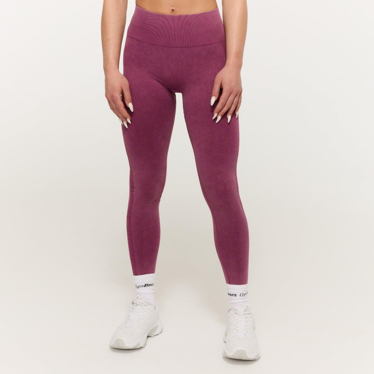 Leggings donna palestra senza cuciture rossi Lift Seamless 3/7
