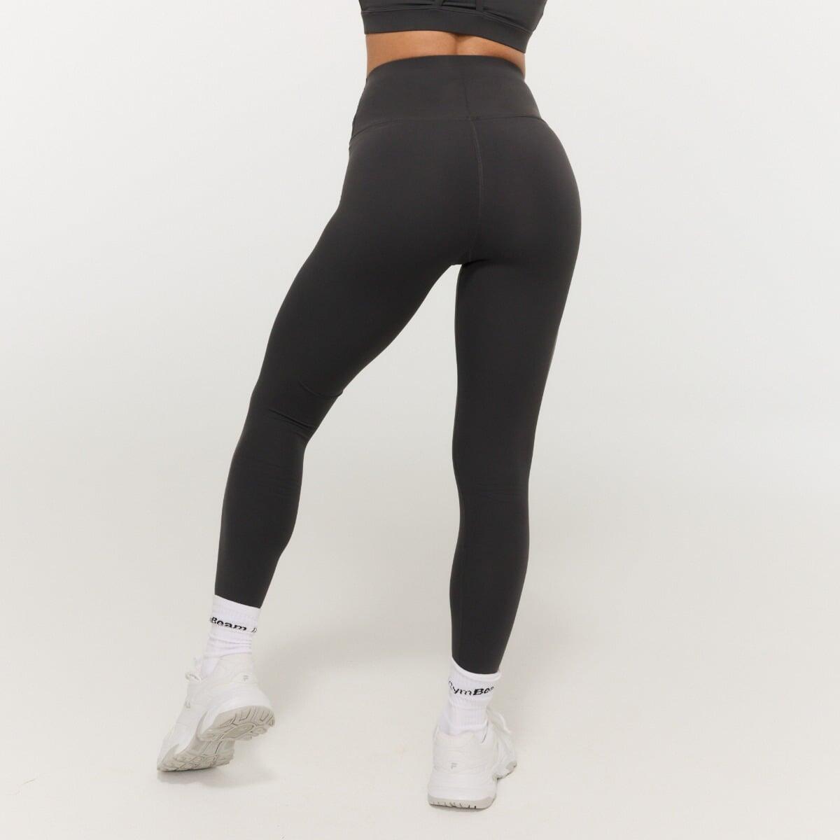 Legginsy damskie fitness z wysokim stanem Charcoal BEAT 3/7