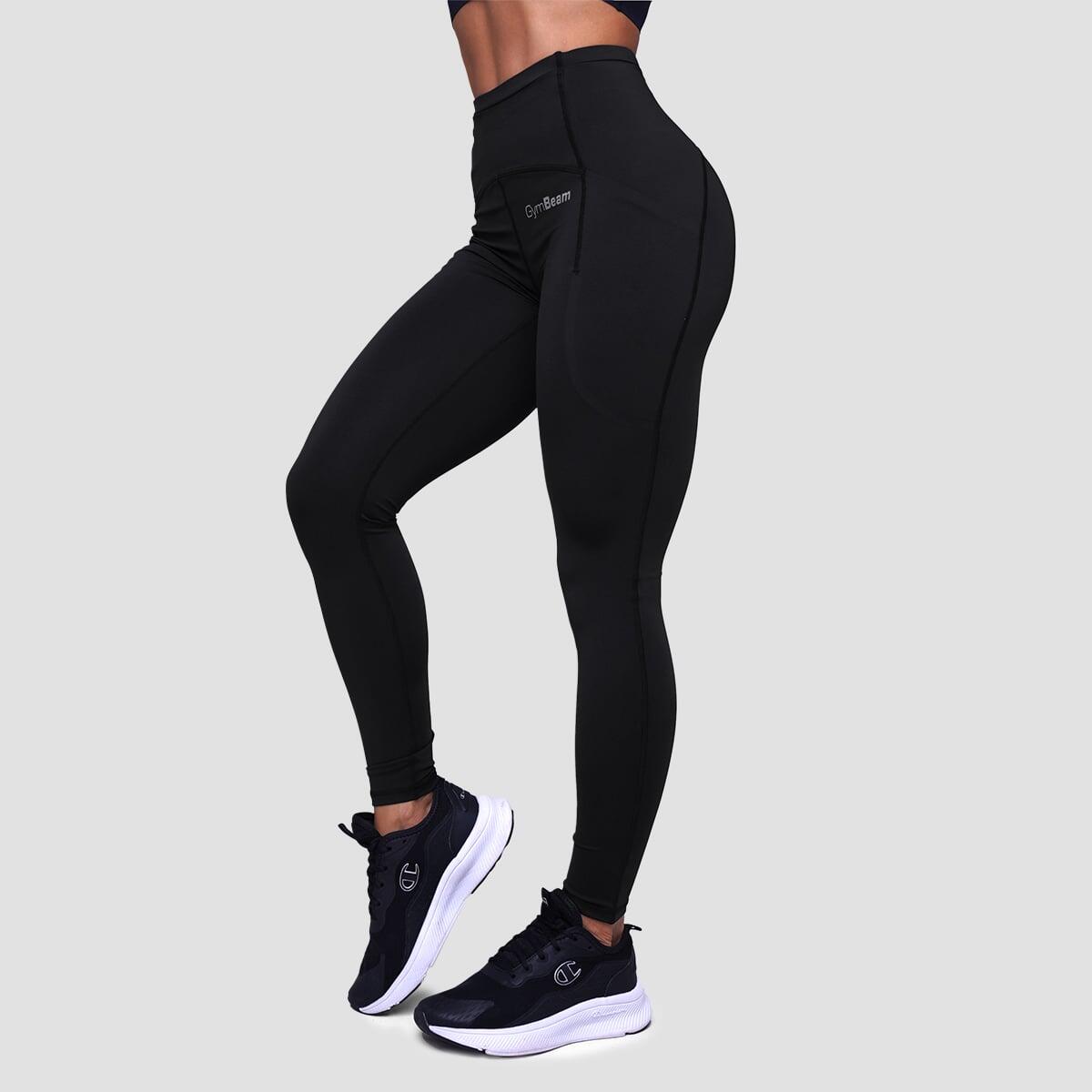 Leggings donna running neri Pulse 3/7