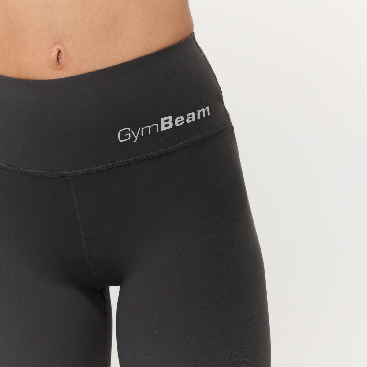 Legginsy damskie fitness z wysokim stanem Charcoal BEAT 2/7