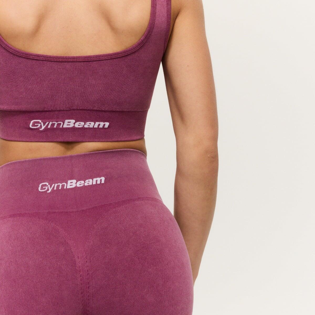 Leggings donna palestra senza cuciture rossi Lift Seamless 2/7