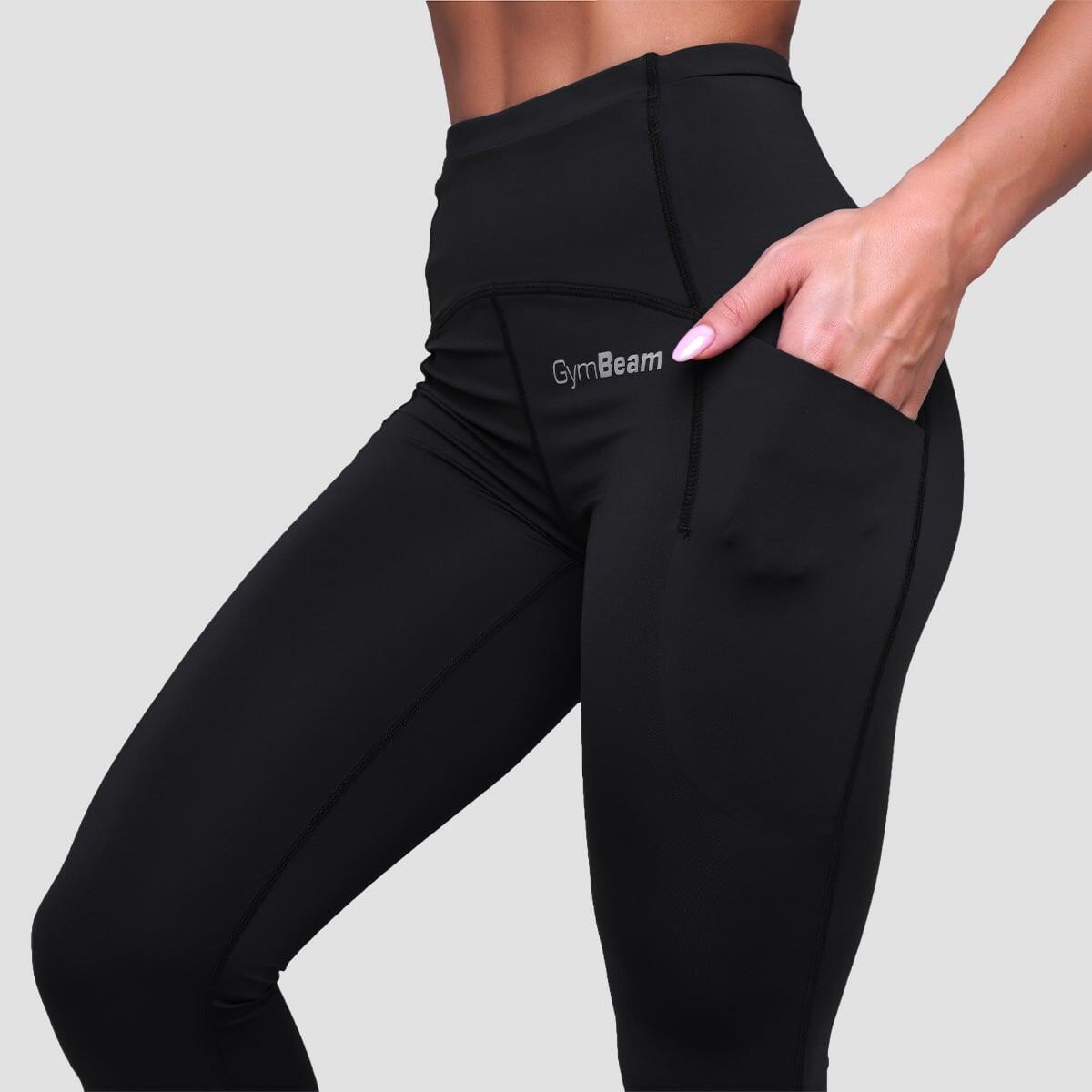 Leggings donna running neri Pulse 2/7